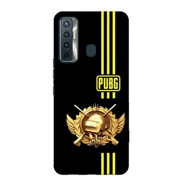 Чехол с рисунком «Лого PUPG» для TECNO Camon 17 Чехол с рисунком «Лого PUPG» для TECNO Camon 17
