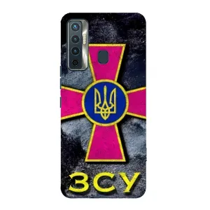 ЗСУ Чехлы (TPU) для TECNO Camon 17 (Лого ЗСУ)