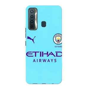 Силіконові Чохли з принтом Футбол на TECNO Camon 17 (Man City)