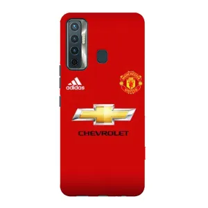 Силіконові Чохли з принтом Футбол на TECNO Camon 17 (Man United)