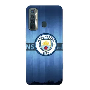Силіконові Чохли з принтом Футбол на TECNO Camon 17 (ManCity)