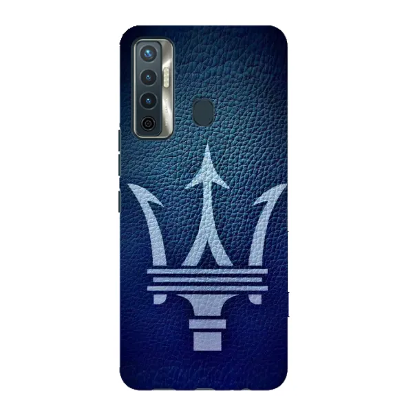 Чехол с рисунком «Лого Maserati» для TECNO Camon 17