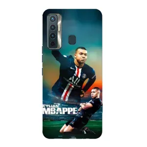Чохол (TPU) з Футболістом на TECNO Camon 17 (MBAPPE)
