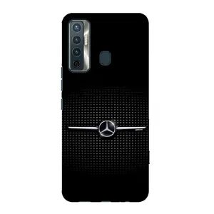 Силіконовий бампер з картинкою машини на TECNO Camon 17 (Mercedes)