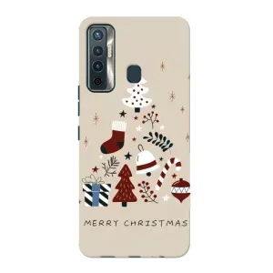 Чохол Санта Клаус для TECNO Camon 17 (Merry Christmas)