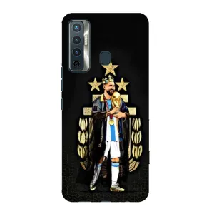 Чохли Лео Мессі Аргентина для TECNO Camon 17 (Мессі король)