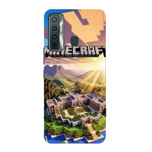 Чехол майнкрафт для TECNO Camon 17 (MINECRAFT)