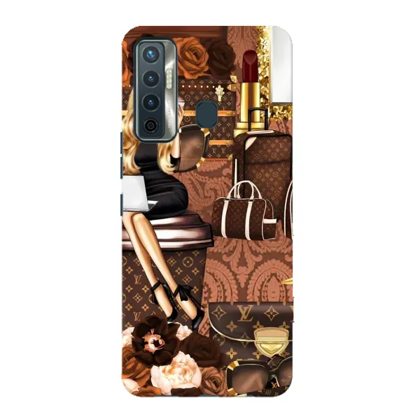 Чехол с рисунком «Мода Луи Виттон» для TECNO Camon 17 Чехол с рисунком «Мода Луи Виттон» для TECNO Camon 17
