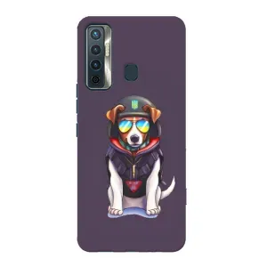 Чехол с принтом Собаки Патрон для TECNO Camon 17 (Модный Патрон)