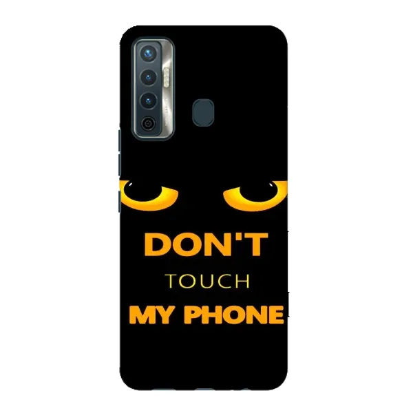 Чехол с рисунком «Не трогай мой телефон» для TECNO Camon 17 Чехол с рисунком «Не трогай мой телефон» для TECNO Camon 17