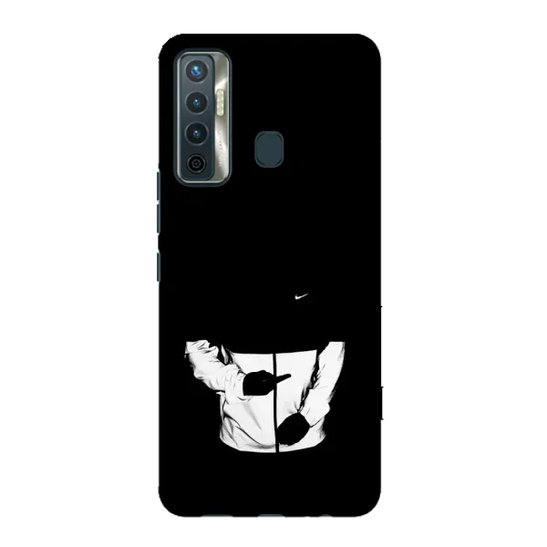 Чехол с рисунком «Nike стиль» для TECNO Camon 17