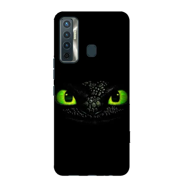 Чехол с рисунком «Глаза Беззубика» для TECNO Camon 17 Чехол с рисунком «Глаза Беззубика» для TECNO Camon 17