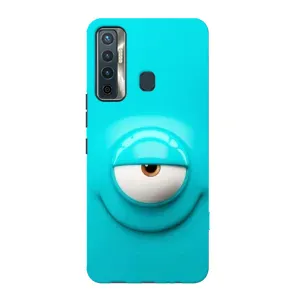 Силиконовые Чехлы (смешные стикеры) для TECNO Camon 17 (Одноглазик)