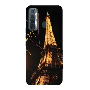 Чехол с Эйфелевой башней на TECNO Camon 17 (Paris)