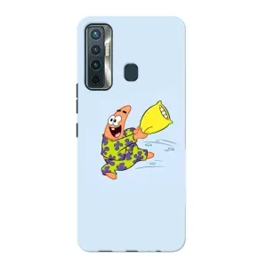 Чохли з Патріком на TECNO Camon 17 (Патрік із подушкою)