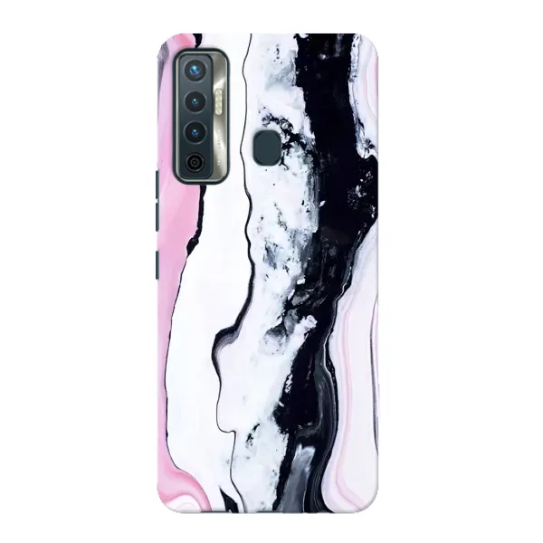 Чехол с рисунком «Розовый мрамор» для TECNO Camon 17 Чехол с рисунком «Розовый мрамор» для TECNO Camon 17