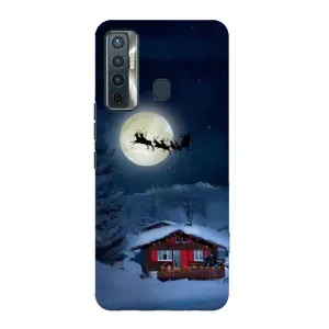 Чохол Санта Клаус для TECNO Camon 17 (Санта)