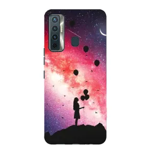 Силиконовые Чехлы Любимому человеку для TECNO Camon 17 (Шарики в небе)
