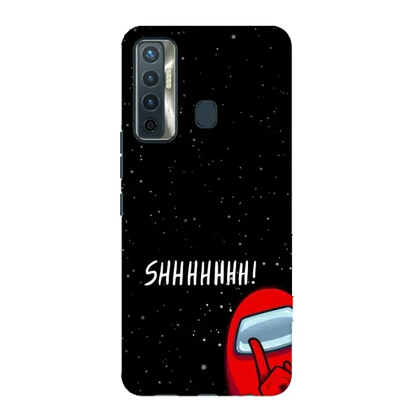 Чехол с рисунком «SHHHHH» для TECNO Camon 17 Чехол с рисунком «SHHHHH» для TECNO Camon 17