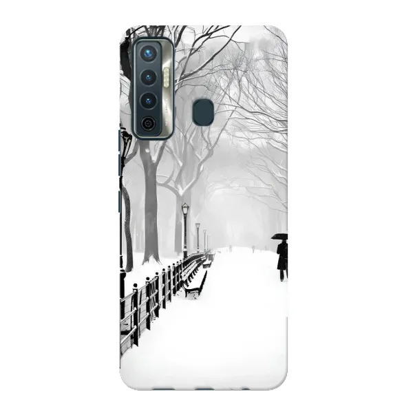 Чехол с рисунком «Снегом замело» для TECNO Camon 17 Чехол с рисунком «Снегом замело» для TECNO Camon 17