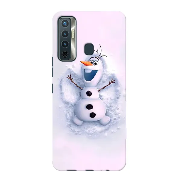Чехол с рисунком «Снеговик Олов» для TECNO Camon 17 Чехол с рисунком «Снеговик Олов» для TECNO Camon 17