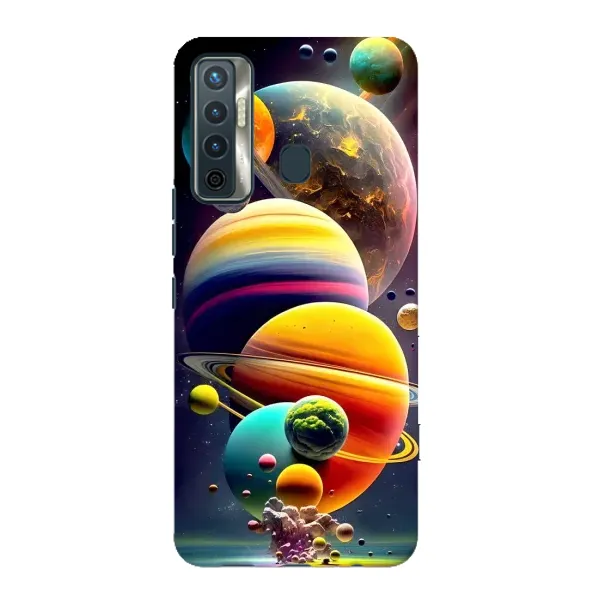 Чехол с рисунком «Солнечна система» для TECNO Camon 17 Чехол с рисунком «Солнечна система» для TECNO Camon 17