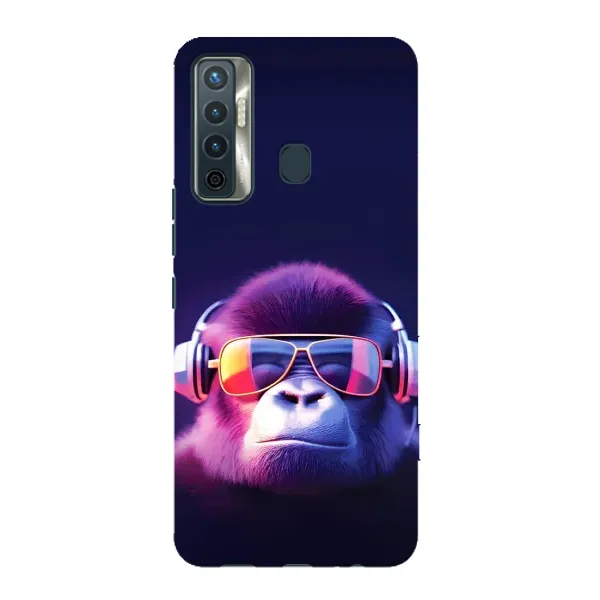 Чехол с рисунком «Стильная обезьяна» для TECNO Camon 17 Чехол с рисунком «Стильная обезьяна» для TECNO Camon 17