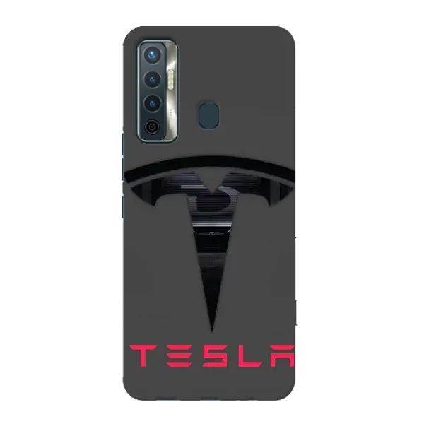 Чехол с рисунком «Logo TESLA» для TECNO Camon 17 Чехол с рисунком «Logo TESLA» для TECNO Camon 17