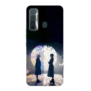 Чохол з картинкою Венсдей на TECNO Camon 17 (Внсдей і Енід)