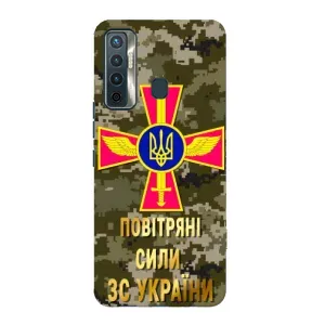 Чехлы на военную тематику для TECNO Camon 17 (ВС ЗСУ)