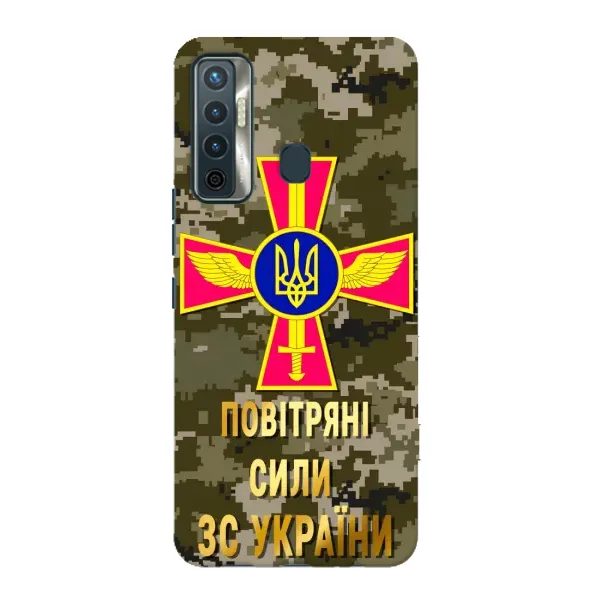Чехол с рисунком «ВС ЗСУ» для TECNO Camon 17 Чехол с рисунком «ВС ЗСУ» для TECNO Camon 17