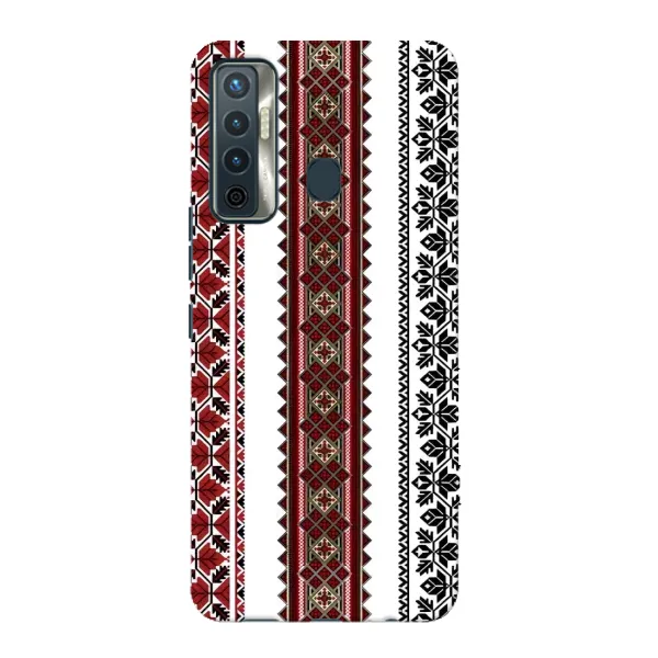 Чехол с рисунком «Вышиваночки» для TECNO Camon 17 Чехол с рисунком «Вышиваночки» для TECNO Camon 17