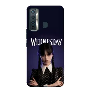 Чохол з картинкою Венсдей на TECNO Camon 17 (Wednesdey)