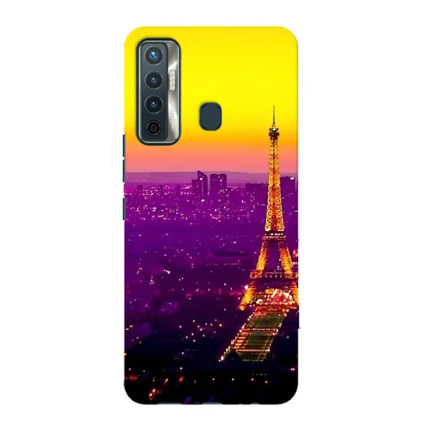 Чохол з малюнком «Яскрава башня» для TECNO Camon 17 Чохол з малюнком «Яскрава башня» для TECNO Camon 17