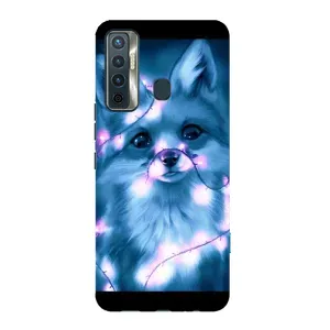 Чехол с Лисичкой для TECNO Camon 17 (Яркая Лиса)