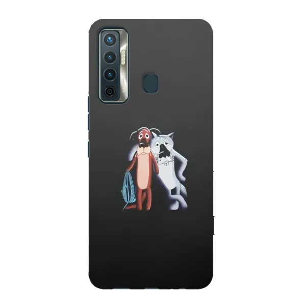 Чехол с рисунком «Шо, опять» для TECNO Camon 17