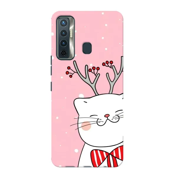 Чехол с рисунком «Зимний кот» для TECNO Camon 17 Чехол с рисунком «Зимний кот» для TECNO Camon 17