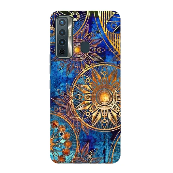 Чехол с рисунком «Золотые узоры» для TECNO Camon 17 Чехол с рисунком «Золотые узоры» для TECNO Camon 17
