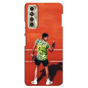 Чехлы с принтом Спортивная тематика для TECNO Camon 17P (CG7n) (Алькарас Теннисист)