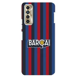 Чехол для TECNO Camon 17P (CG7n) (Барселона) (BARCA)