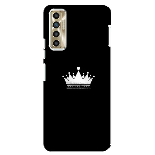 Чехол с рисунком «Белая корона» для TECNO Camon 17P (CG7n) Чехол с рисунком «Белая корона» для TECNO Camon 17P (CG7n)