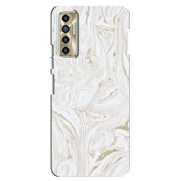 Чехол с рисунком «белый мрамор» для TECNO Camon 17P (CG7n) Чехол с рисунком «белый мрамор» для TECNO Camon 17P (CG7n)