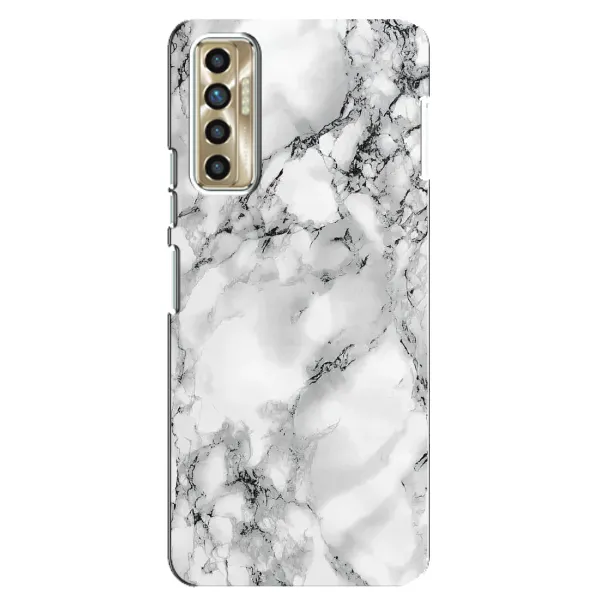 Чехол с рисунком «Белый мрамор» для TECNO Camon 17P (CG7n) Чехол с рисунком «Белый мрамор» для TECNO Camon 17P (CG7n)