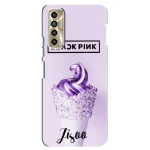 Чехлы с картинкой для TECNO Camon 17P (CG7n) (BLACKPINK lisa)