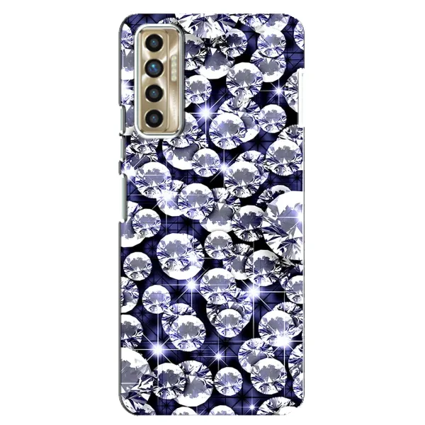 Чехол с рисунком «Бриллианты» для TECNO Camon 17P (CG7n) Чехол с рисунком «Бриллианты» для TECNO Camon 17P (CG7n)