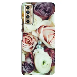 Чохли з принтом Троянд для TECNO Camon 17P (CG7n) (Букет Троянд)