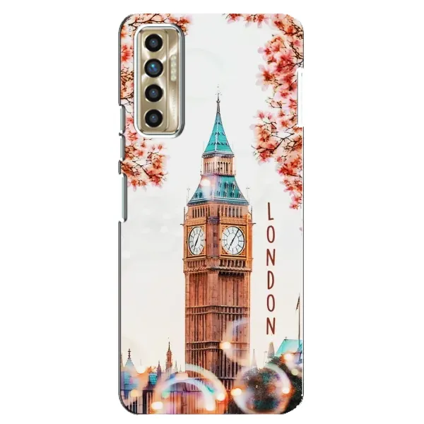Чехол с рисунком «Часы Лондон» для TECNO Camon 17P (CG7n) Чехол с рисунком «Часы Лондон» для TECNO Camon 17P (CG7n)