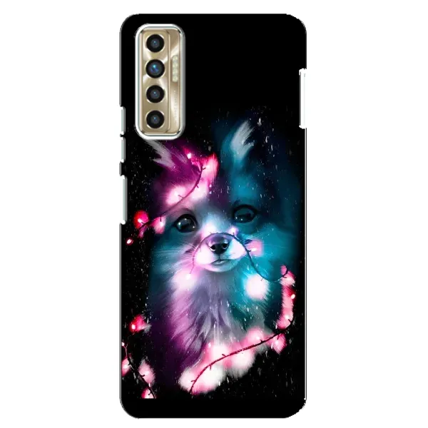 Чехол с рисунком «Черная Лиса» для TECNO Camon 17P (CG7n) Чехол с рисунком «Черная Лиса» для TECNO Camon 17P (CG7n)