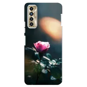 Чохли з принтом Троянд для TECNO Camon 17P (CG7n) (Квітка нічна)
