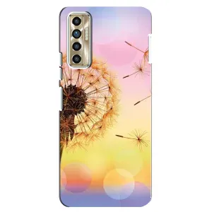 Силіконовий Чохол з кульбабками на TECNO Camon 17P (CG7n) (Квітка-кульбаба)